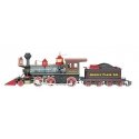 2-6-0 - Standard DC - Spectrum(R) -- Grizzly Flats RR (Ward Kimball Scheme, black, red, Russian Iron, brass, gold, G, Bachmann I
