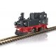 Class IV K 0-4-4-0T - Sound, Smoke and DCC -- Presnitz Valley Railroad 99 1561-2 (Era IV 1984, weathered, black, red), G, LGB 26