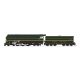 Class I-5 4-6-4 - Sound and DCC - Paragon4(TM) Brass Hybrid -- New Haven 1400 (Fantasy Scheme, green, yellow), HO, Broadway Limi