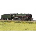 Class 141.R 2-8-2 - Sound and DCC -- French State Railways SNCF 1244 (Verein Mikado era VI Scheme, green, red), HO, Trix 25141