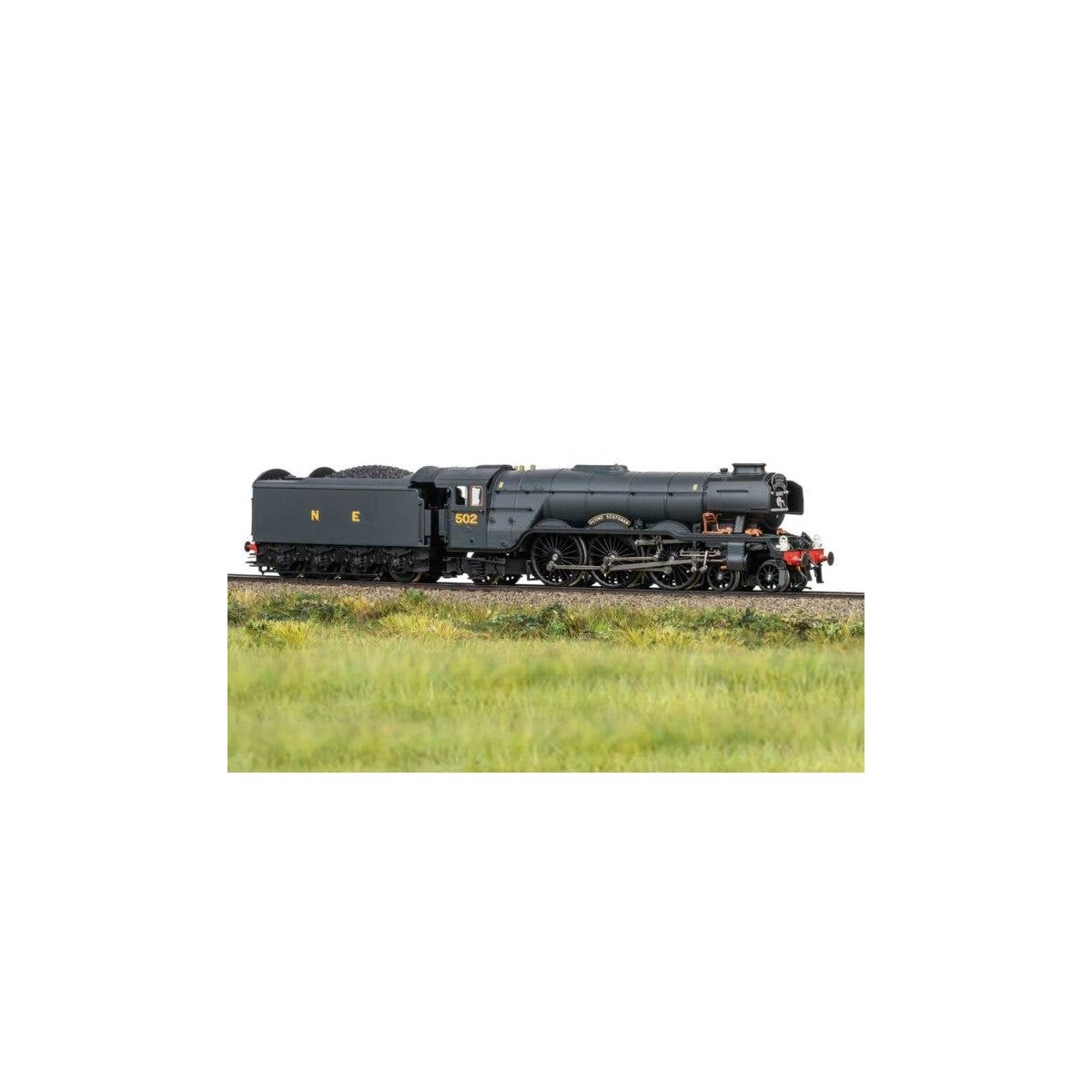 Class A3 4-6-2 - Sound, Smoke and DCC -- British Railways 103 Flying Scotsman (Era VI 2015, black, yellow), HO, Trix 22885