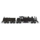 Class D 4-Truck Shay - Standard DC - Stealth -- Greenbrier, Cheat & Elk 14 (black, graphite), HO, Broadway Limited Imports 8261