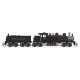 Class D 4-Truck Shay - Standard DC - Stealth -- Norfolk & Western 56 (black, graphite), HO, Broadway Limited Imports 8256