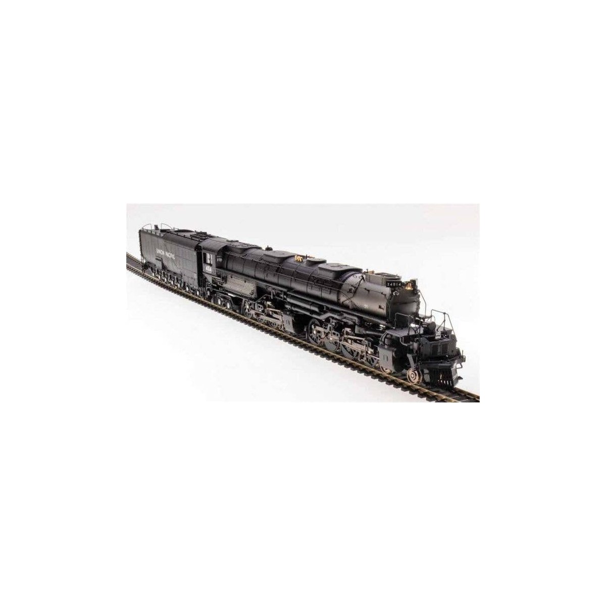 4-8-8-4 Big Boy 2019 Excursion, Oil Tender - Standard DC - Stealth -- Union Pacific 4014 (black, graphite, Standard Finish), HO,