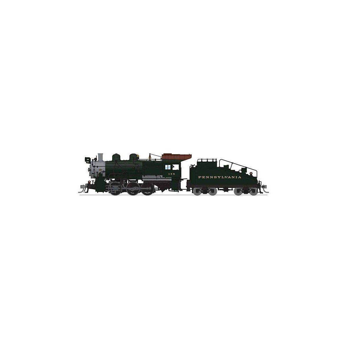 PRR Class B6sb 0-6-0 Switcher Post-War - Sound and DCC - Paragon4(TM) -- Pennsylvania Railroad 4136 (Brunswick Green, graphite, 