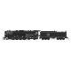 Class T1a 2-8-4 Berkshire with 6-Axle Tender - Sound, DCC & Smoke - Paragon4 -- Boston & Maine 4023 (black, graphite), HO, Broad