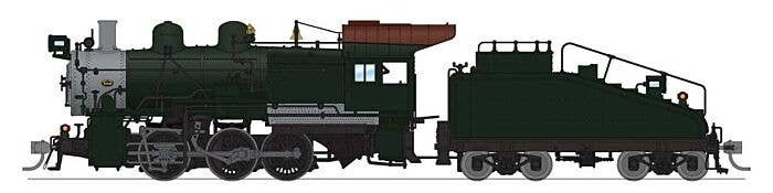 PRR Class B6sb 0-6-0 Switcher - Sound and DCC - Paragon4(TM) -- Painted, Unlettered (Brunswick Green, graphite, Tuscan), HO, Bro