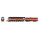 Class GS-4 4-8-4 - Sound and DCC - Paragon4(TM) -- Southern Pacific 4434 (Daylight black, orange, red), HO, Broadway Limited Imp