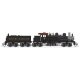Class D 4-Truck Shay - Standard DC - Stealth -- Western Maryland5 (black, graphite, Tuscan), HO, Broadway Limited Imports 8257
