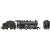 Class D10h 4-6-0 - Standard DC -- Dominion Atlantic 1040 (black), HO, Rapido Trains Inc 602011