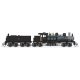 Class D 4-Truck Shay - Sound and DCC - Paragon4(TM) -- Chesapeake & Ohio 7 (As-Delivered, gray, black, graphite), HO, Broadway L