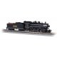 Baldwin 2-8-0 Consolidation - Sound and DCC -- Southern Railway 630 (black, graphite), N, Bachmann Industries 51357