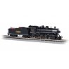 Baldwin 2-8-0 Consolidation - Sound and DCC -- Southern Railway 630 (black, graphite), N, Bachmann Industries 51357