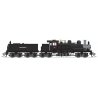 Class D 4-Truck Shay - Sound and DCC - Paragon4(TM) -- Mower Lumber Co. 12 (black, graphite), HO, Broadway Limited Imports 7822