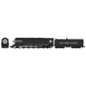 SP Class GS-4 4-8-4 - LokSound and DCC -- Southern Pacific 4445 (Postwar black), N, Kato USA Inc 1260309LS