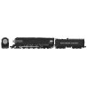 SP Class GS-4 4-8-4 - LokSound and DCC -- Southern Pacific 4445 (Postwar black), N, Kato USA Inc 1260309LS
