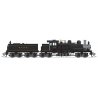 Class D 4-Truck Shay - Sound and DCC - Paragon4(TM) -- Greenbrier, Cheat & Elk 14 (black, graphite), HO, Broadway Limited Import