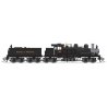 Class D 4-Truck Shay - Sound and DCC - Paragon4(TM) -- Norfolk & Western 56 (black, graphite), HO, Broadway Limited Imports 7816