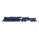 RDG Class T-1 4-8-4 - Sound and DCC - Paragon4(TM) -- Independence Day 7476 (Fantasy Scheme blue, black, red, white), N, Broadwa