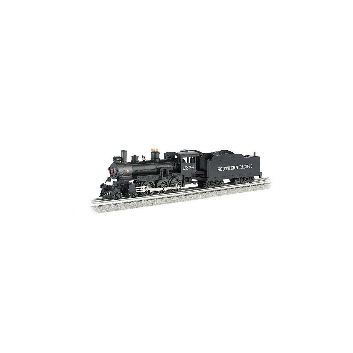 Baldwin 4-6-0 - Scale 3-Rail w/Whistle, Bell & Smoke - Williams(TM) -- Southern Pacific 10, O, Bachmann Industries 40608