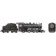 Class D10k 4-6-0 - LokSound and DCC -- Canadian Pacific 1073 (black, graphite), HO, Rapido Trains Inc 602506