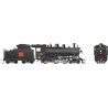 Class H-6-g 4-6-0 with Wood Cab - LokSound and DCC -- Canadian National 1541 (black, red, Straight Wafer Logo), HO, Rapido Train