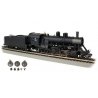Baldwin 2-10-0 Russian Decapod - WowSound(R) and DCC - Spectrum(R) -- Painted, Unlettered (black, graphite), HO, Bachmann Indust