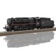 Class 150 X 2-10-0 w/Coal Tender - Sound & DCC -- French State Railways SNCF 150 X 192 (Era III 1958, black, red), HO, Trix 2574