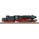 Class 051 2-10-0 w/Cabin Tender - Sound and DCC -- German Federal Railroad DB 051 341-6 (Era IV 1970s, black, red), HO, Trix 258