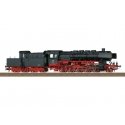 Class 051 2-10-0 w/Cabin Tender - Sound and DCC -- German Federal Railroad DB 051 341-6 (Era IV 1970s, black, red), HO, Trix 258