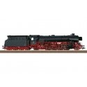 Class 042 2-8-2 Oil Tender - Sound and DCC -- German Federal Railroad DB 042 206-3 (Era IV 1970, black, red), HO, Trix 25042