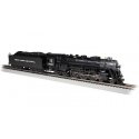 Class J3a 4-6-4 Hudson - WOWSound(R) and DCC -- New York Central 5432 (black, graphite Gothic Lettering), HO, Bachmann Industrie