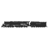 4-6-6-4 Challenger Late Version - Sound, DCC and Smoke - Paragon4(TM) -- Union Pacific 3711 (Oil Tender, Smoke Deflectors, black