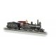 4-4-0 w/Coal Tender Load - Standard DC -- Pennsylvania Railroad (black, graphite, gold), HO, Bachmann Industries 51005