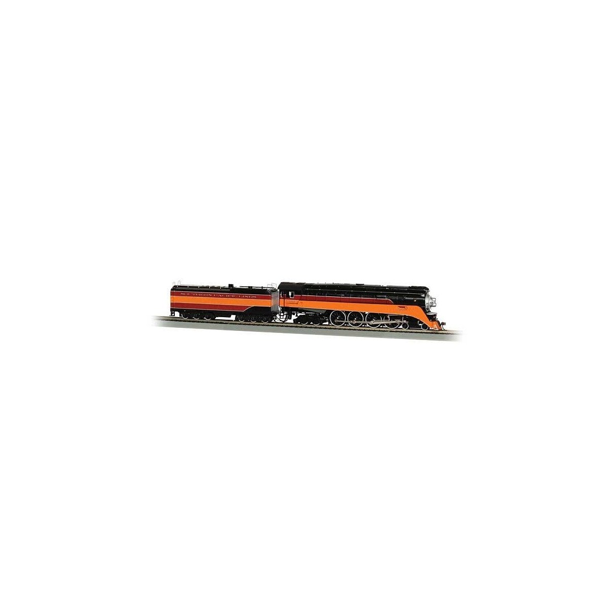 Class GS4 4-8-4 w/Sound & DCC -- Southern Pacific 4449 (Railfan Version Daylight black, orange Lines Lette, HO, Bachmann Industr