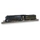 Streamlined Class K4 4-6-2 Pacific - Sound and DCC -- Pennsylvania Railroad 2665 (black, yellow, red), N, Bachmann Industries 53
