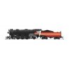 USRA 4-6-2 Heavy Pacific - Standard DC - Stealth -- Southern Pacific 2488 (Daylight, black, orange, red, graphite), N, Broadway 