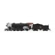USRA 4-6-2 Heavy Pacific - Standard DC - Stealth -- Chicago, Burlington & Quincy 2952 (black, silver, Tuscan), N, Broadway Limit
