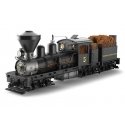 Class C Three-Truck Shay - Sound, Smoke and DCC -- Madera Sugar Pine Railroad 5 (black, graphite), G, LGB 26703