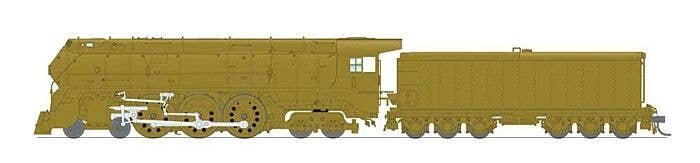 Class I-5 4-6-4 - Sound and DCC - Paragon4(TM) Brass Hybrid -- Painted Brass, HO, Broadway Limited Imports 7878