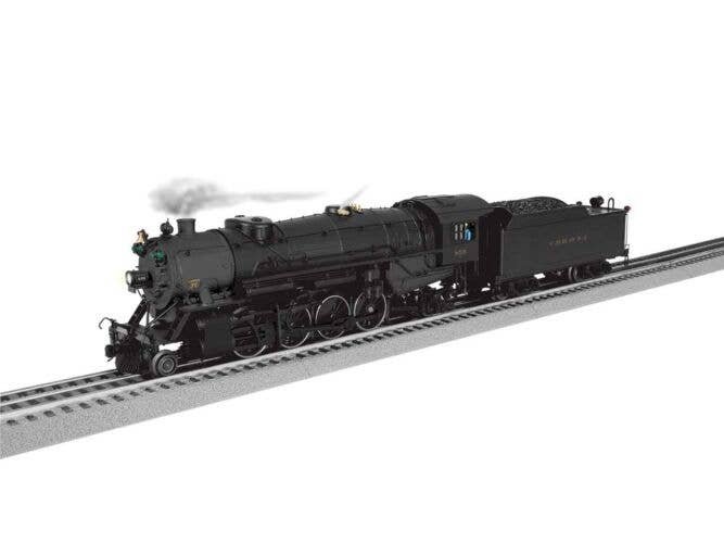 USRA 2-8-2 Heavy Mikado - 3-Rail w/Legacy Sound, Control & Smoke -- Central Railroad of New Jersey 859 (black, graphite), O, Lio