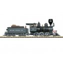 2-6-0 Mogul - Sound, Smoke and DCC -- Nevada Central Railroad 6 (black, graphite), G, LGB 20284