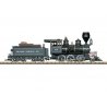 2-6-0 Mogul - Sound, Smoke and DCC -- Nevada Central Railroad 6 (black, graphite), G, LGB 20284