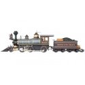 2-6-0 - Standard DC - Spectrum(R) -- Denver & Rio Grande `Raton` (Russian Iron brass, black, gold), G, Bachmann Industries 81488