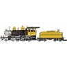 4-6-0 - Standard DC - Sound-Ready with Installed Speaker -- Denver & Rio Grande Western 176 (Bumblebee, yellow, black, silver), 