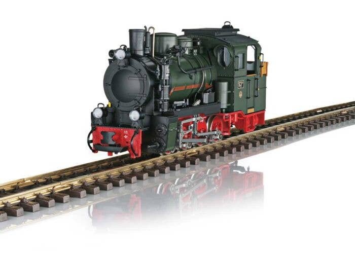 Class 53 Mh 0-8-0T - Sound and DCC -- Rugensche Baderbahn RuBB 99 4633 (Era VI, green, black, red), G, LGB 28006