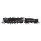 Class T1a 2-8-4 Berkshire Square Tender - Sound, DCC and Smoke - Paragon4(TM -- Southern Pacific 3501 (black, graphite, Large Le