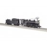 USRA 0-6-0 - 3-Rail w/Legacy Sound, Control & Smoke -- Chicago & North Western 2624 (black, graphite, color ball/bar logo), O, L