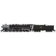 Class E-1 4-8-4 w/Sound, DCC & Smoke - Paragon3 Hybrid -- Spokane, Portland & Seattle 702 (black), HO, Broadway Limited Imports 
