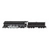 Class I-5 4-6-4 - Sound and DCC - Paragon4(TM) Brass Hybrid -- New Haven 1408 (black, silver, Original Block Lettering), HO, Bro